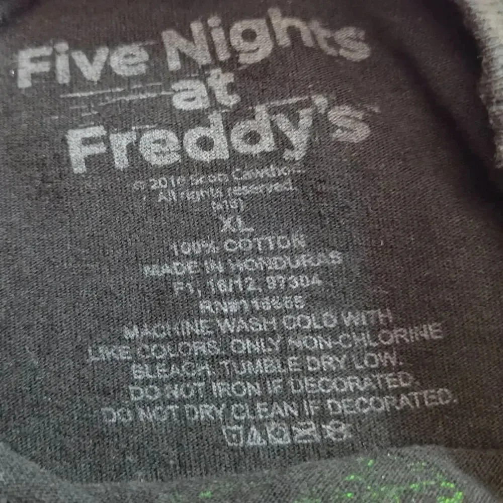 5 Nights of Freddy St Patrick's day shirt YXL